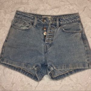 Jean shorts